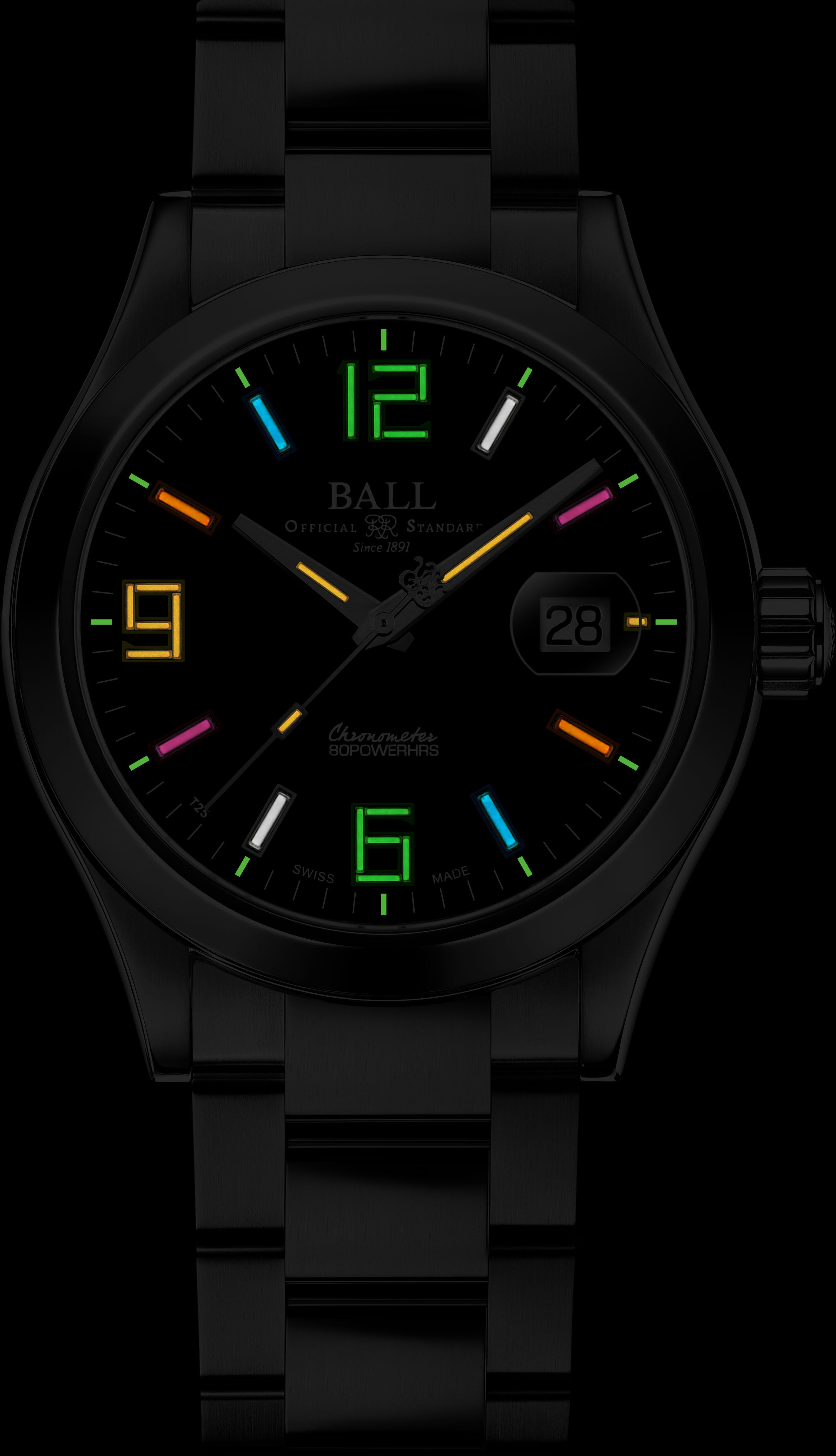 Ball Watch Company Engineer M Pioneer II 40mm Rainbow Limited Edition Watch NM9032C-S5CJ-BKR Image 2