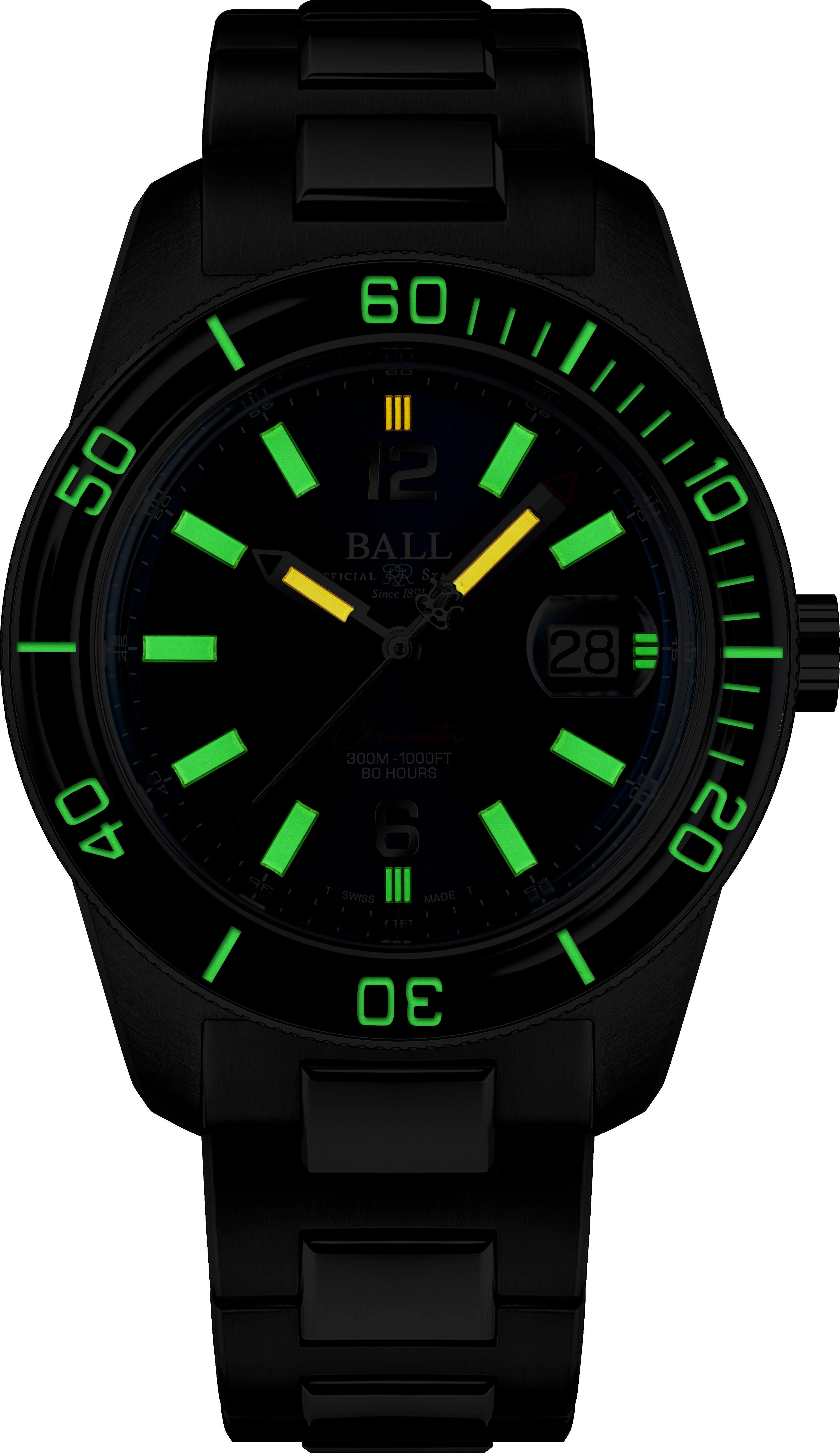 Ball Watch Company Engineer M Skindiver III Limited Edition Watch DD3100A-S1C-BE Image 2