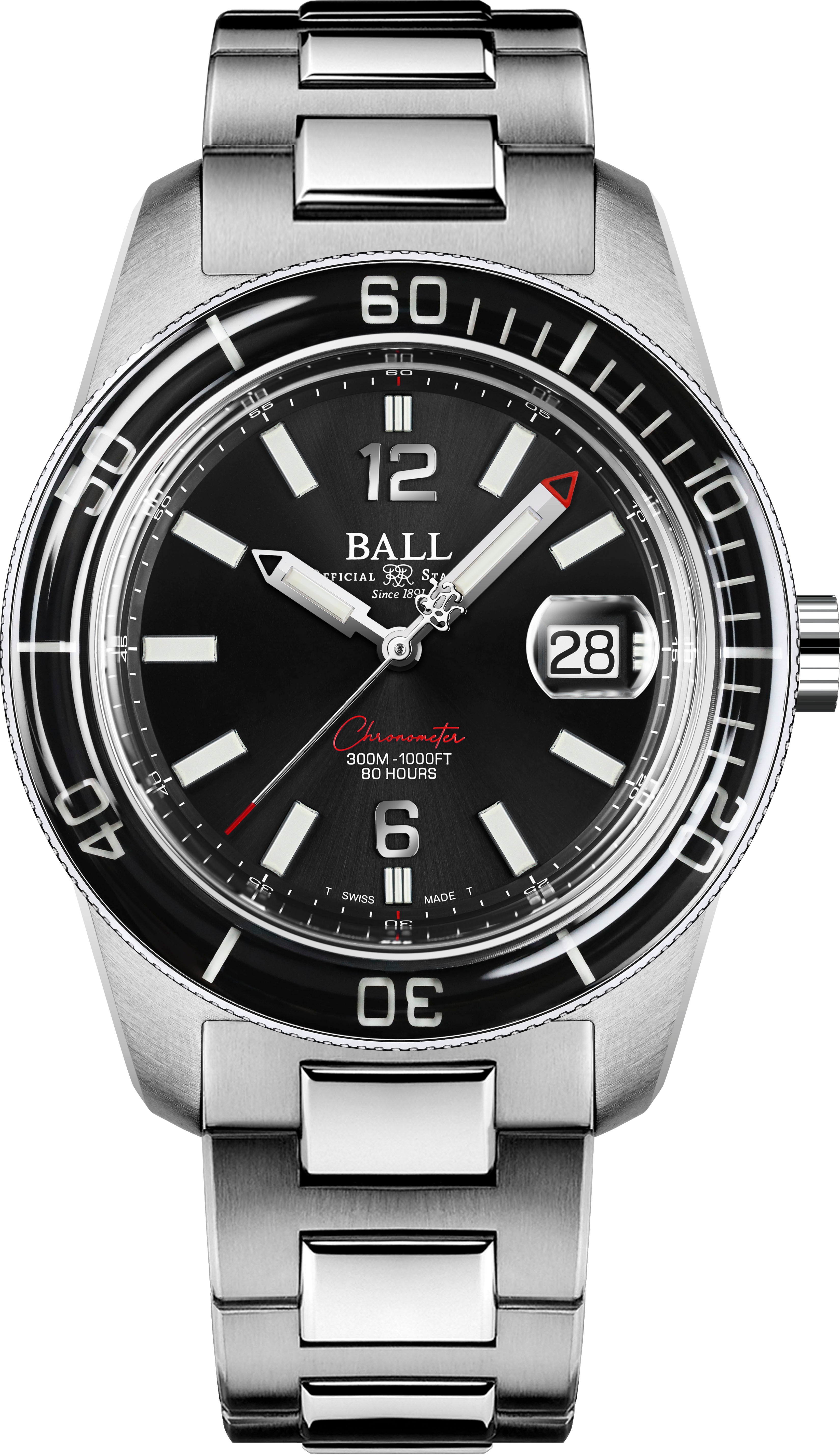 Ball Watch Company Engineer M Skindiver III Limited Edition Watch DD3100A-S1C-BK Image 1