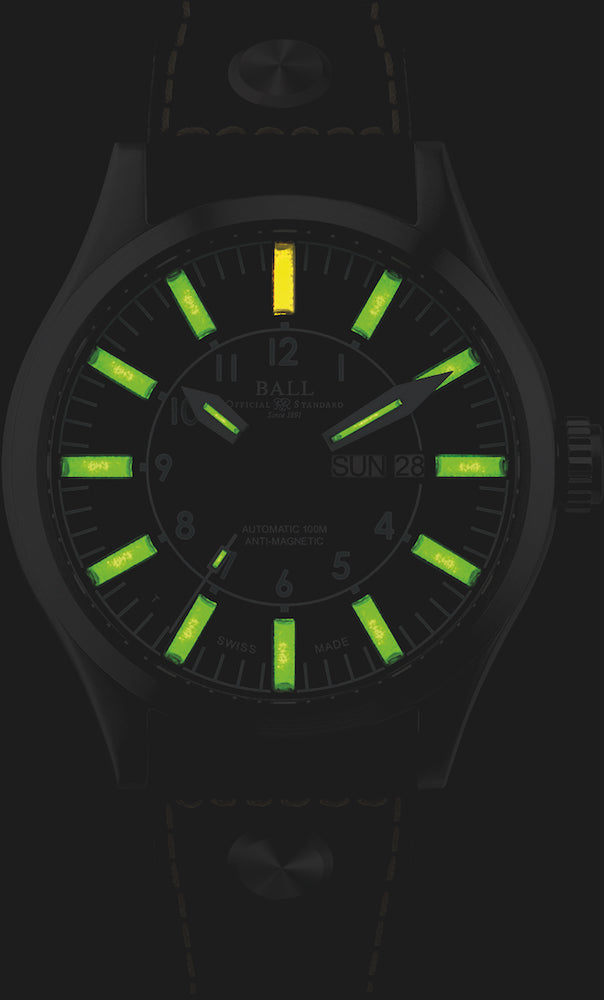 Ball Watch Company Engineer Master II Aviator Watch NM1080C-L13-BK Image 3