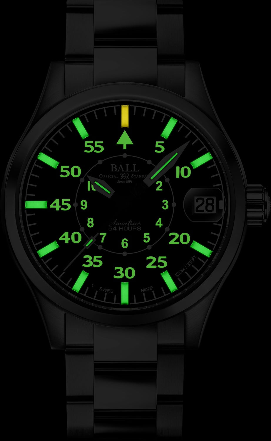 Ball Watch Company Engineer Master II Normandy Limited Edition Watch NM3500C-S4-BK Image 2
