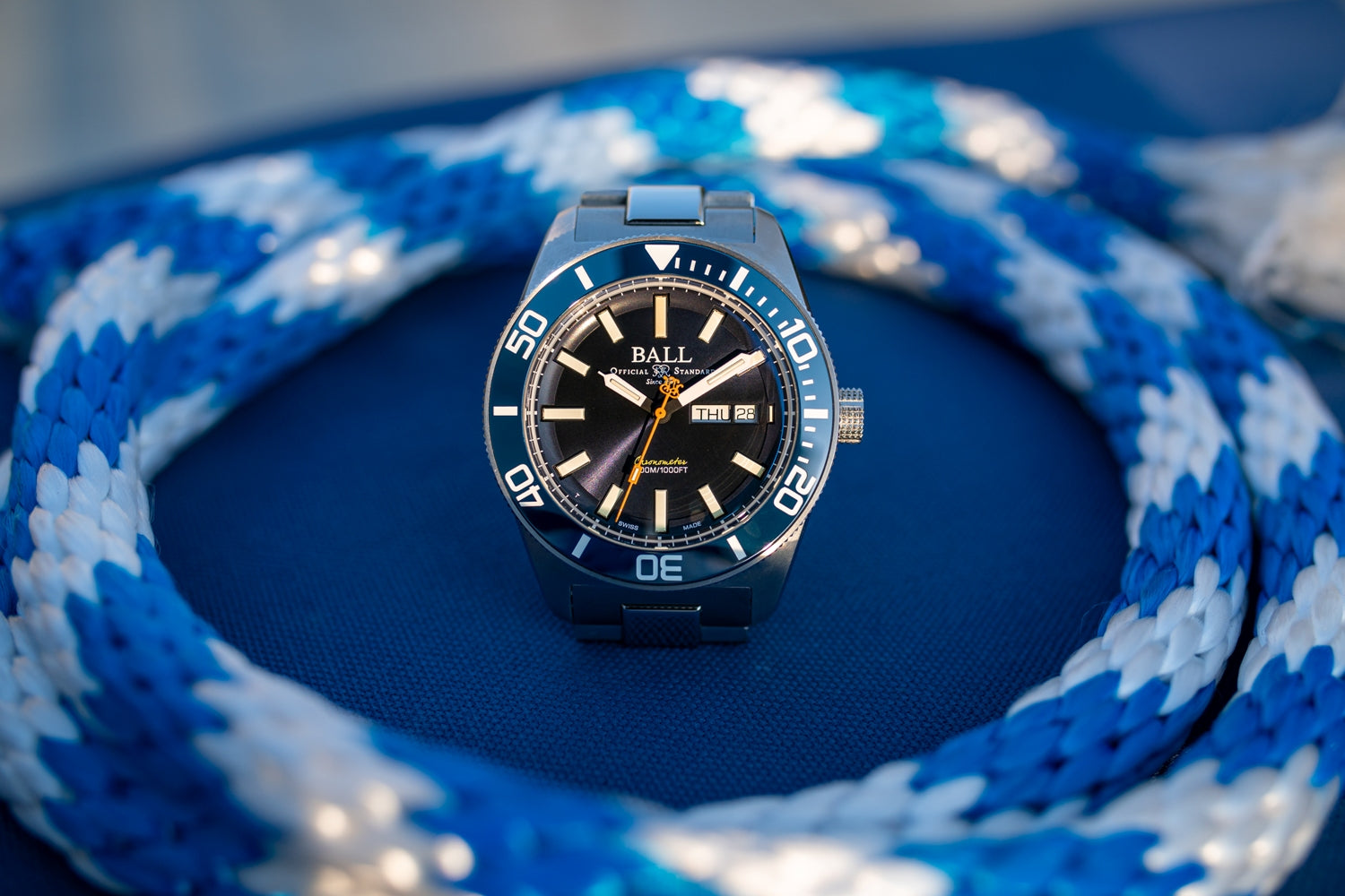 Ball Watch Company Engineer Master II Skindiver Heritage Watch DM3308A-S1C-BE Image 6