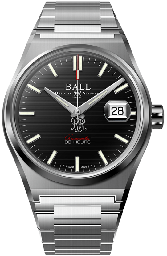Ball Watch Company Roadmaster M Perseverer 40mm Black Limited Edition Watch NM9052C-S1C-BK Image 1