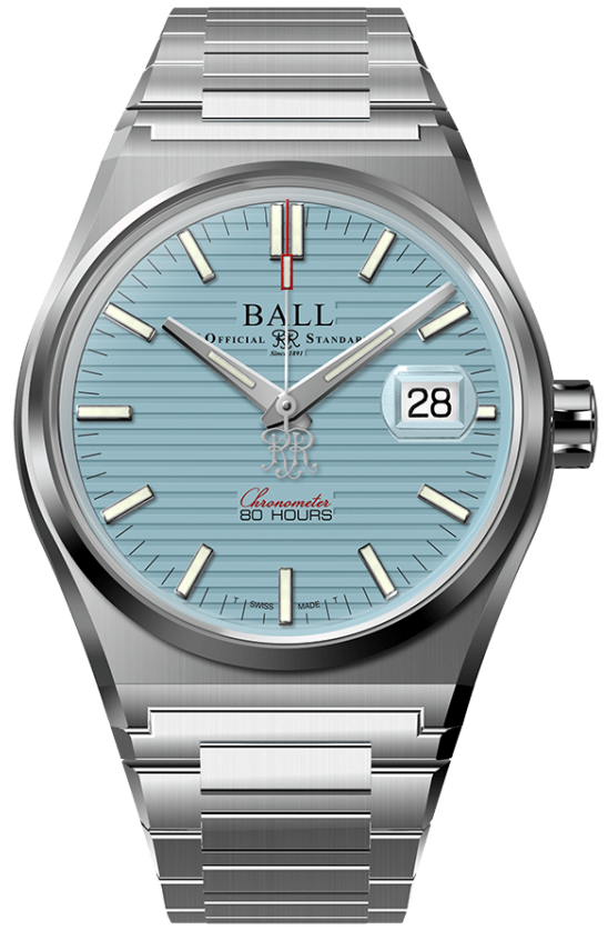 Ball Watch Company Roadmaster M Perseverer 40mm Ice Blue Limited Edition Watch NM9052C-S1C-IBE Image 1
