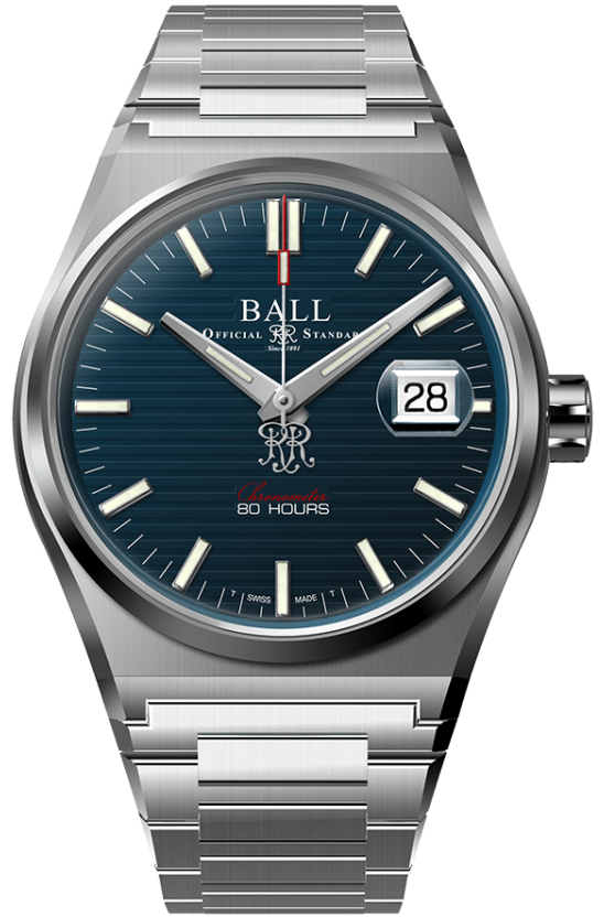 Ball Watch Company Roadmaster M Perseverer 40mm Navy Blue Limited Edition Watch NM9052C-S1C-BE Image 1