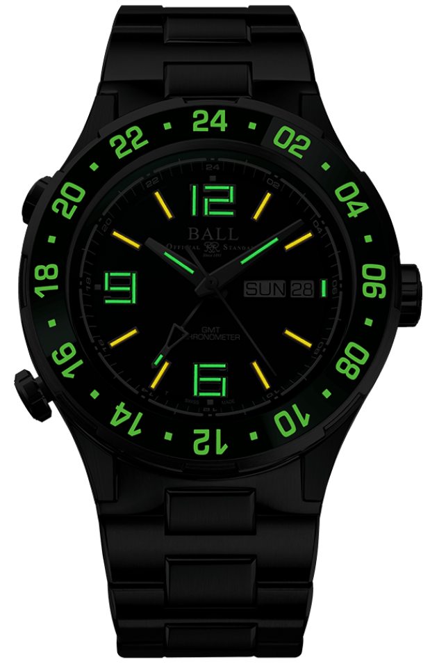 Ball Watch Company Roadmaster Marine GMT Limied Edition Watch DG3000A-S5C-GR Image 2