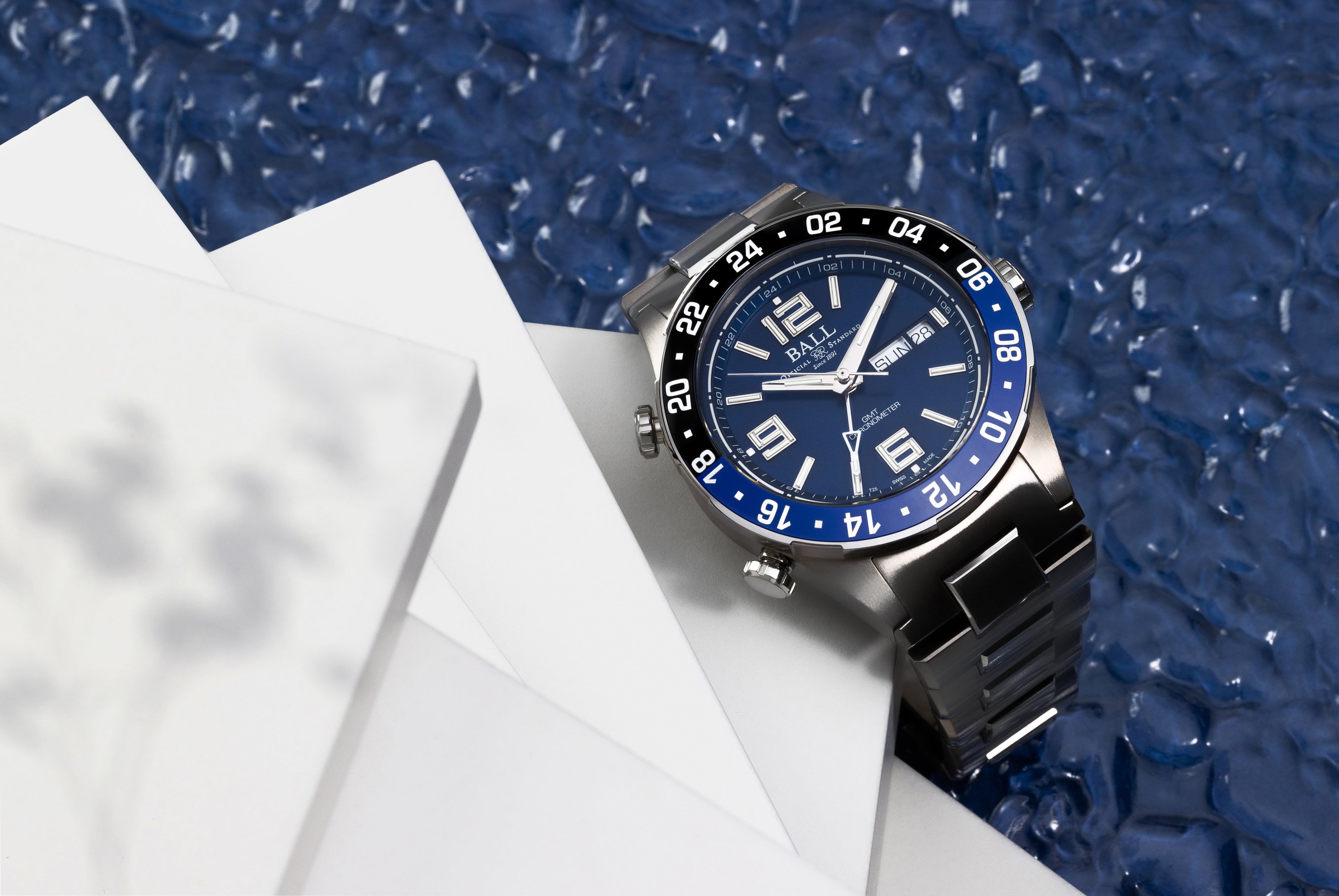 Ball Watch Company Roadmaster Marine GMT Limited Edition Watch DG3000A-S1CJ-BE Image 6
