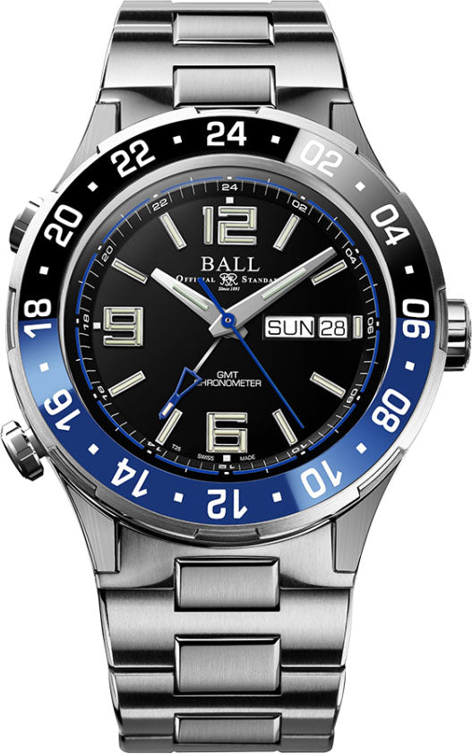 Ball Watch Company Roadmaster Marine GMT Limited Edition Watch DG3000A-S1CJ-BK Image 1