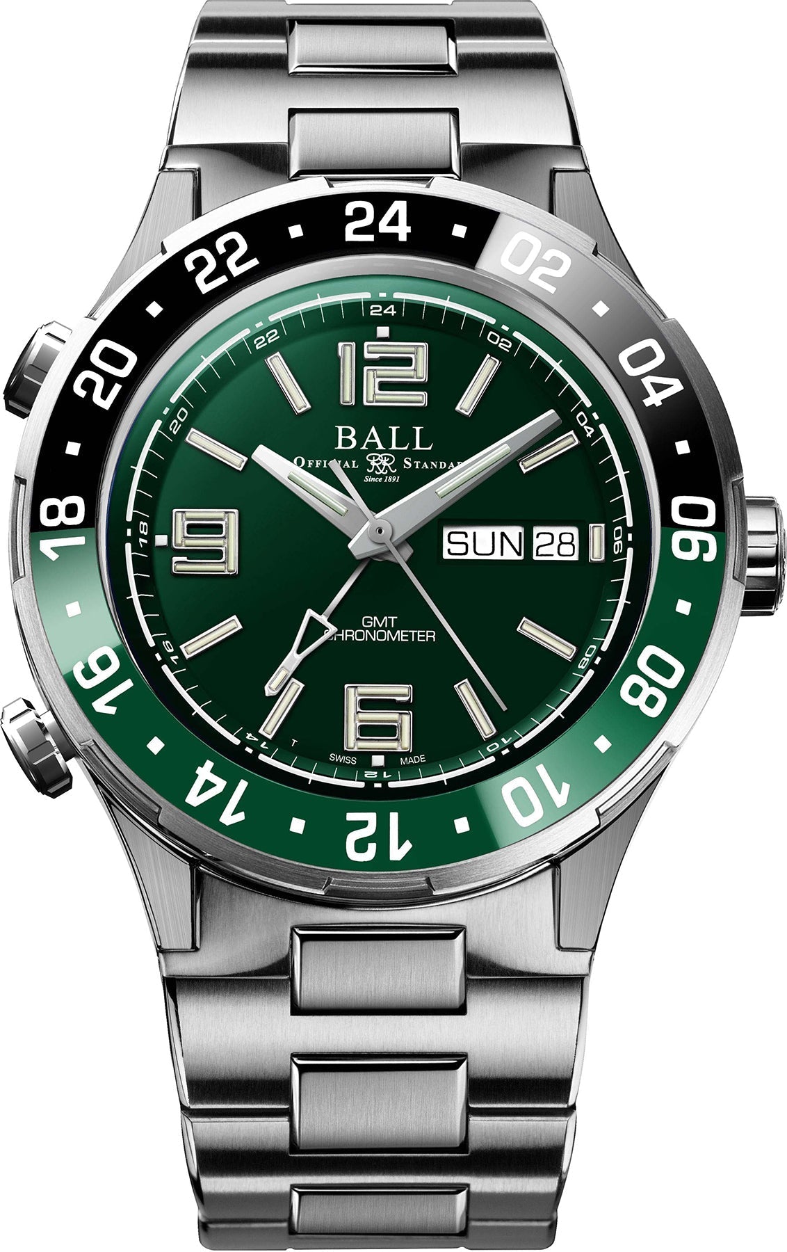 Ball Watch Company Roadmaster Marine GMT Limited Edition Watch DG3000A-S2C-GR Image 1
