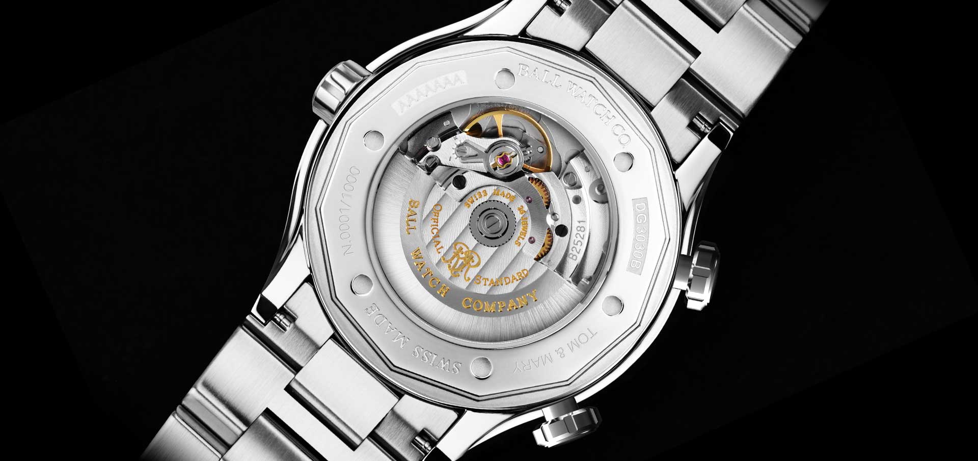 Ball Watch Company Roadmaster Marine GMT Limited Edition Watch DG3000A-S2C-GR Image 3
