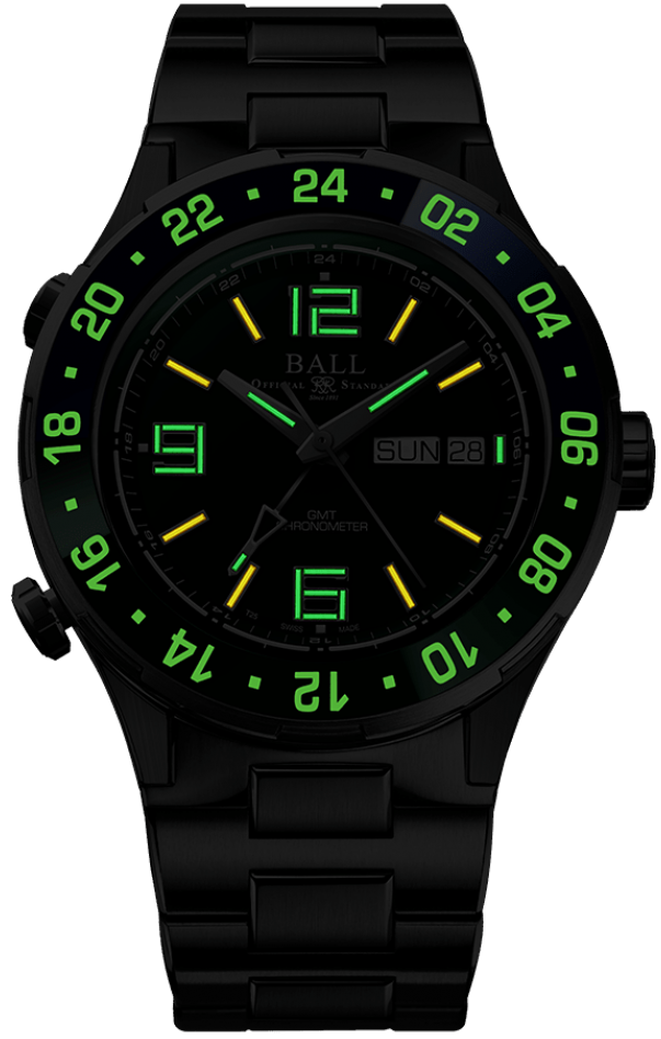 Ball Watch Company Roadmaster Marine GMT Limited Edition Watch DG3000A-S9CJ-GR Image 2