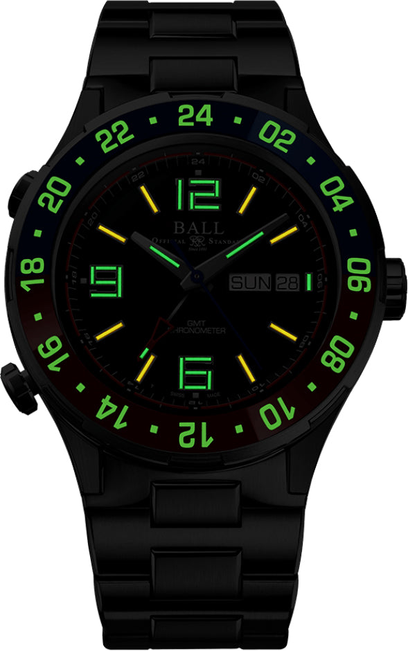 Ball Watch Company Roadmaster Marine GMT Limited Edition Watch DG3030B-S4C-BK Image 2