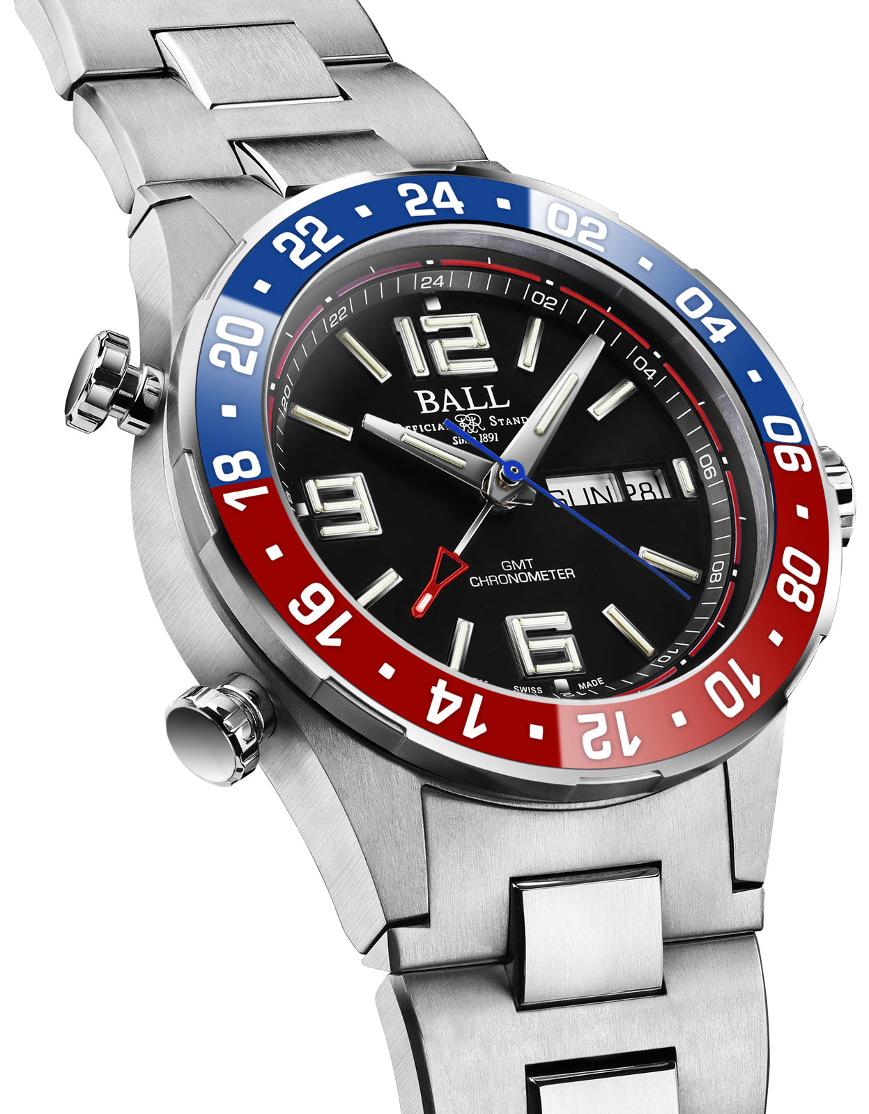 Ball Watch Company Roadmaster Marine GMT Limited Edition Watch DG3030B-S4C-BK Image 3
