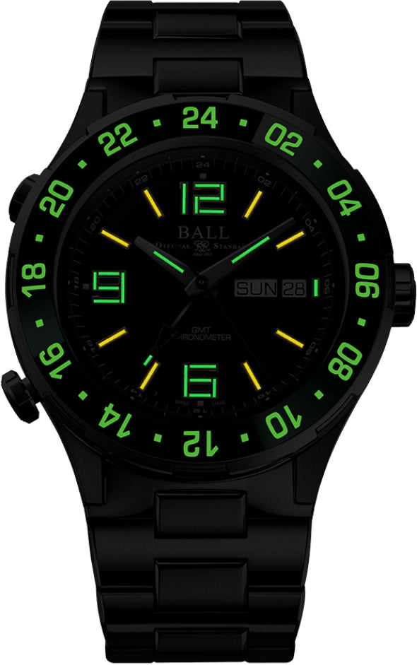 Ball Watch Company Roadmaster Marine GMT Limited Edition Watch DG3030B-S5C-BK Image 2
