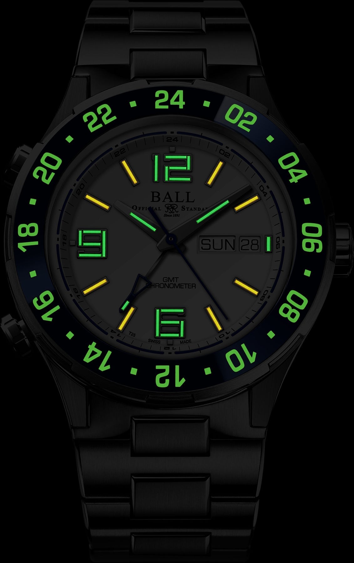 Ball Watch Company Roadmaster Marine GMT Limited Edition Watch DG3030B-S6CJ-WH Image 2