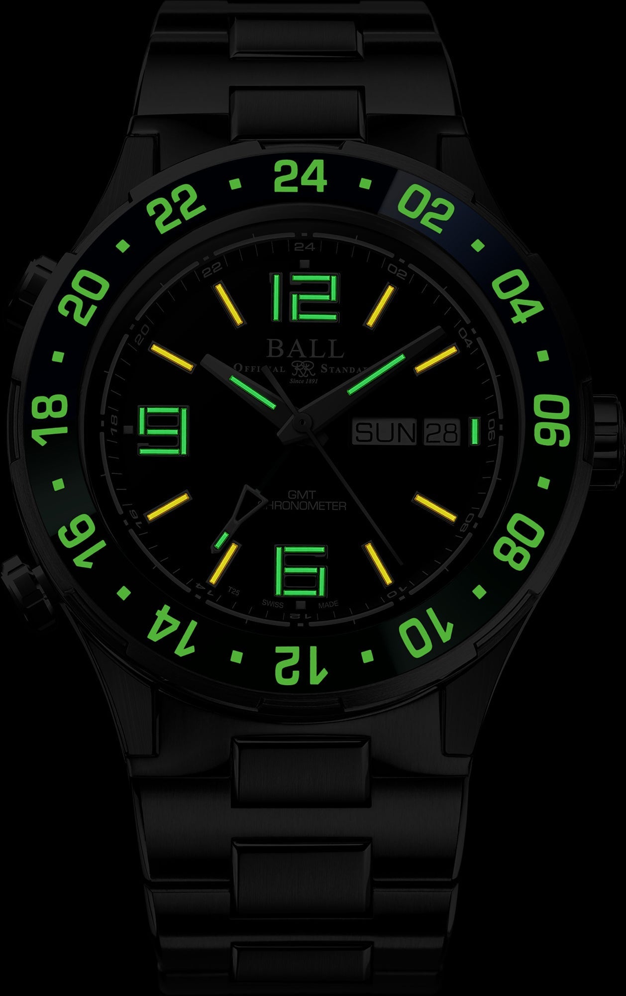 Ball Watch Company Roadmaster Marine GMT Limited Edition Watch DG3030B-S9CJ-BK Image 2