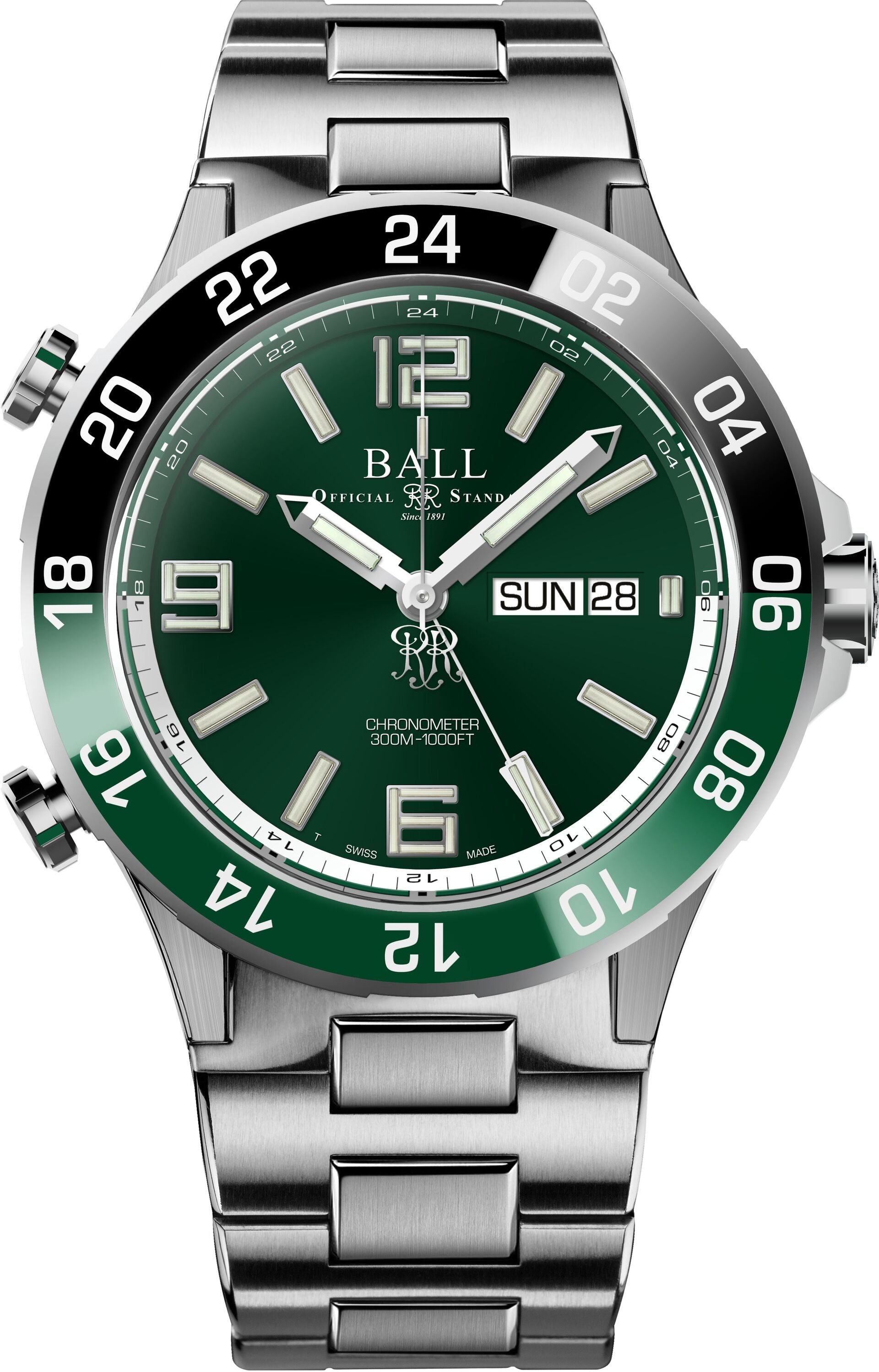 Ball Watch Company Roadmaster Marine GMT Limited Edition Watch DG3222A-S2C-GR Image 1