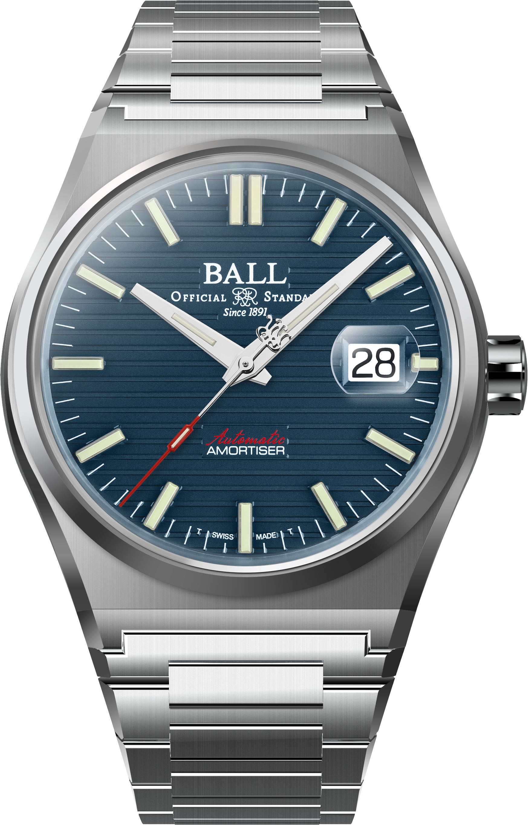 Ball Watch Company Roadmaster Perseverer 40mm Blue Watch NM9050C-S1-BE Image 1