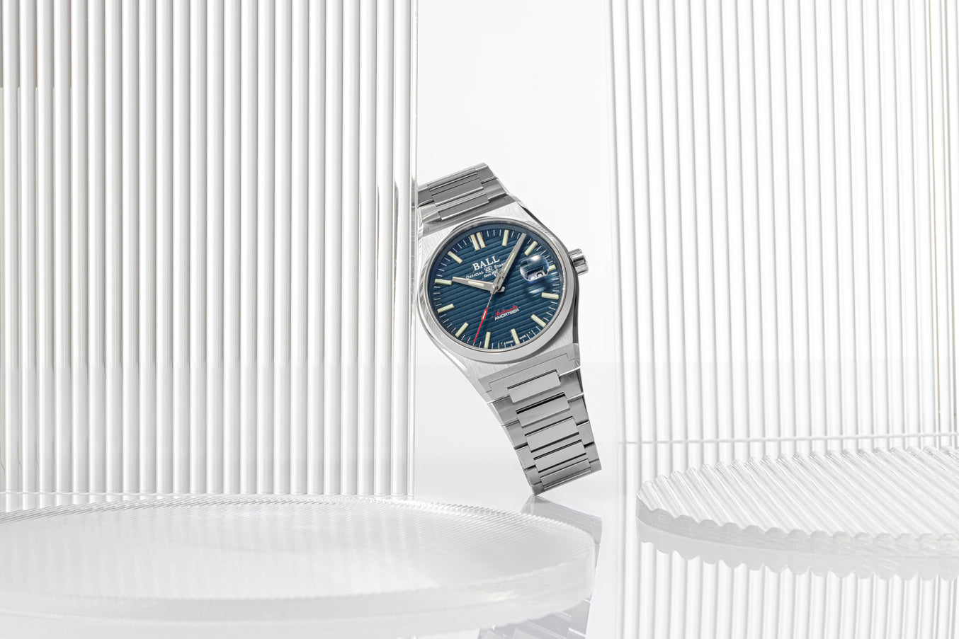 Ball Watch Company Roadmaster Perseverer 40mm Blue Watch NM9050C-S1-BE Image 3