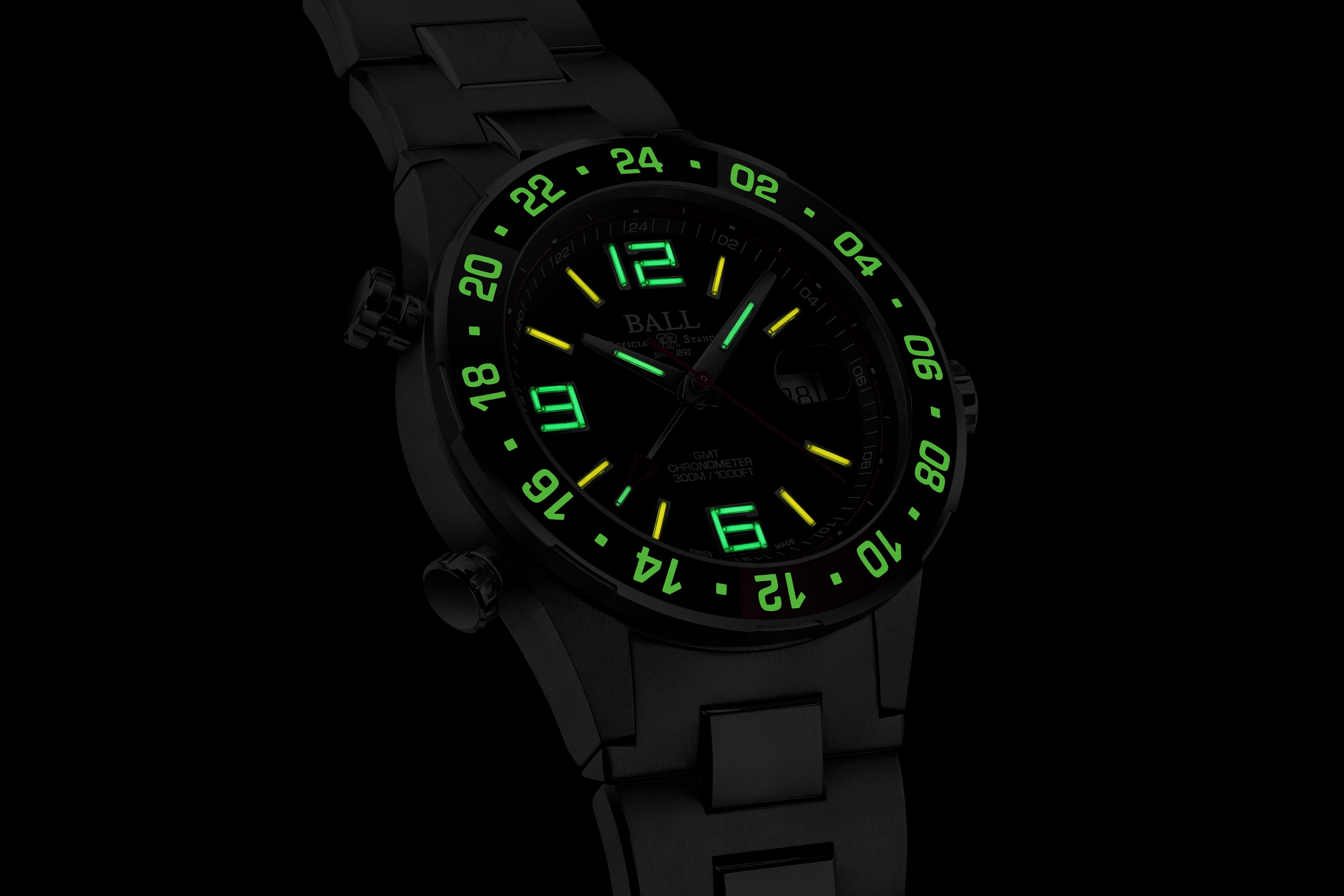 Ball Watch Company Roadmaster Pilot GMT Limited Edition Watch DG3038A-S1C-BK Image 3