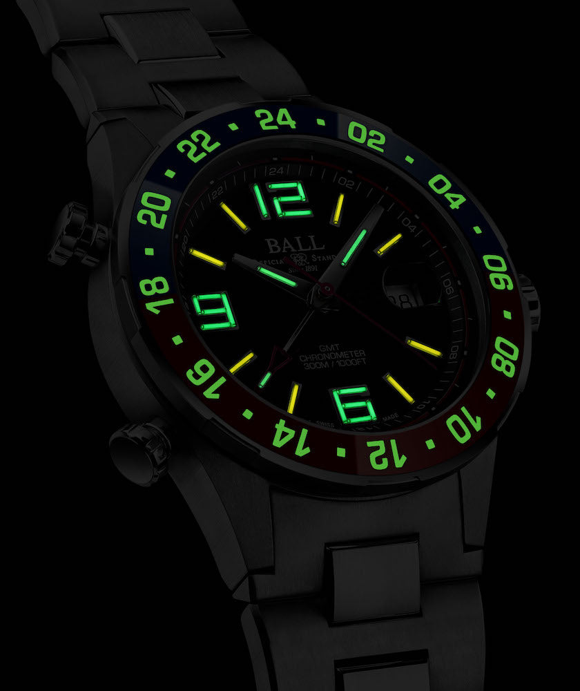 Ball Watch Company Roadmaster Pilot GMT Limited Edition Watch DG3038A-S2C-WH Image 4