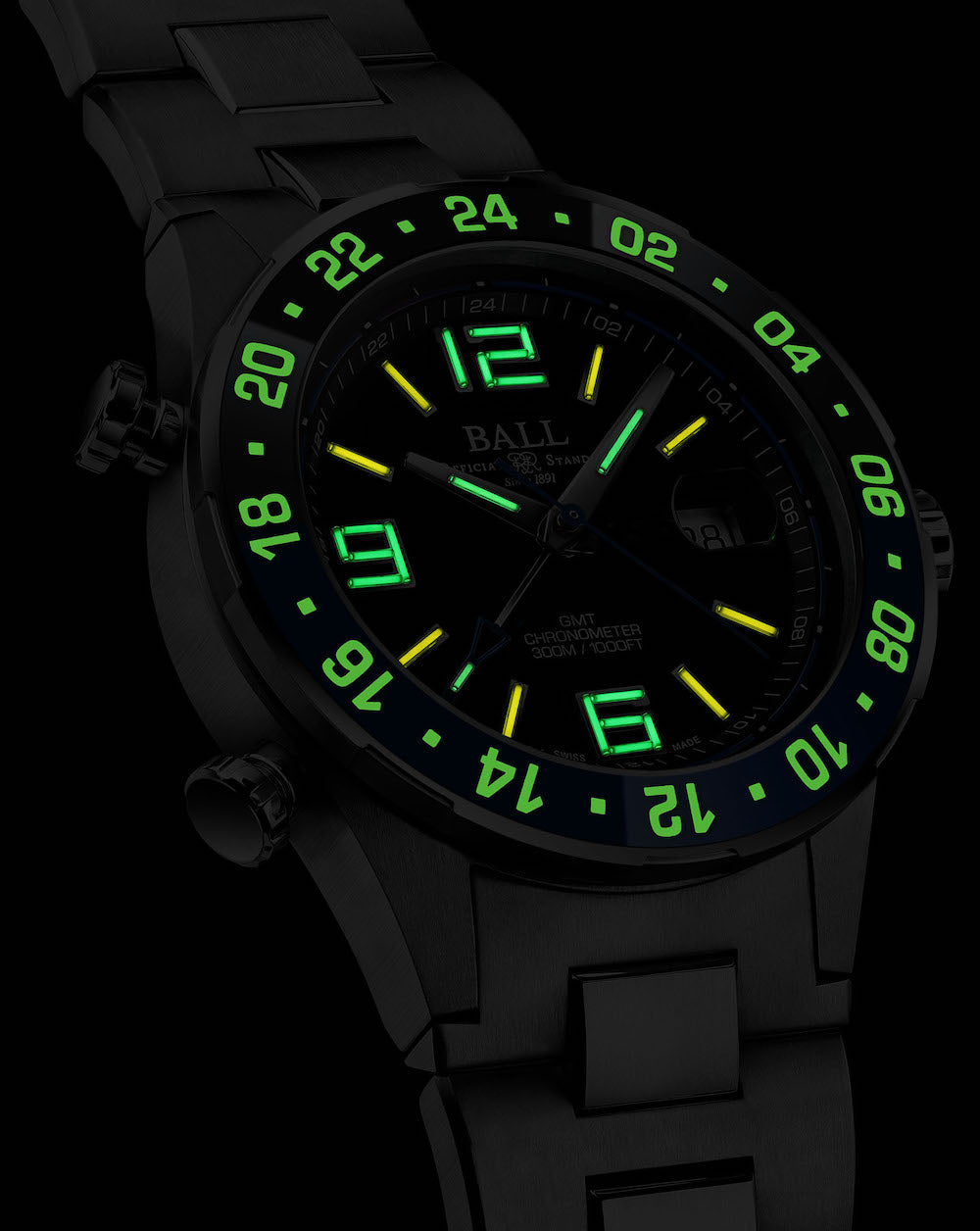 Ball Watch Company Roadmaster Pilot GMT Limited Edition Watch DG3038A-S4C-BK Image 3