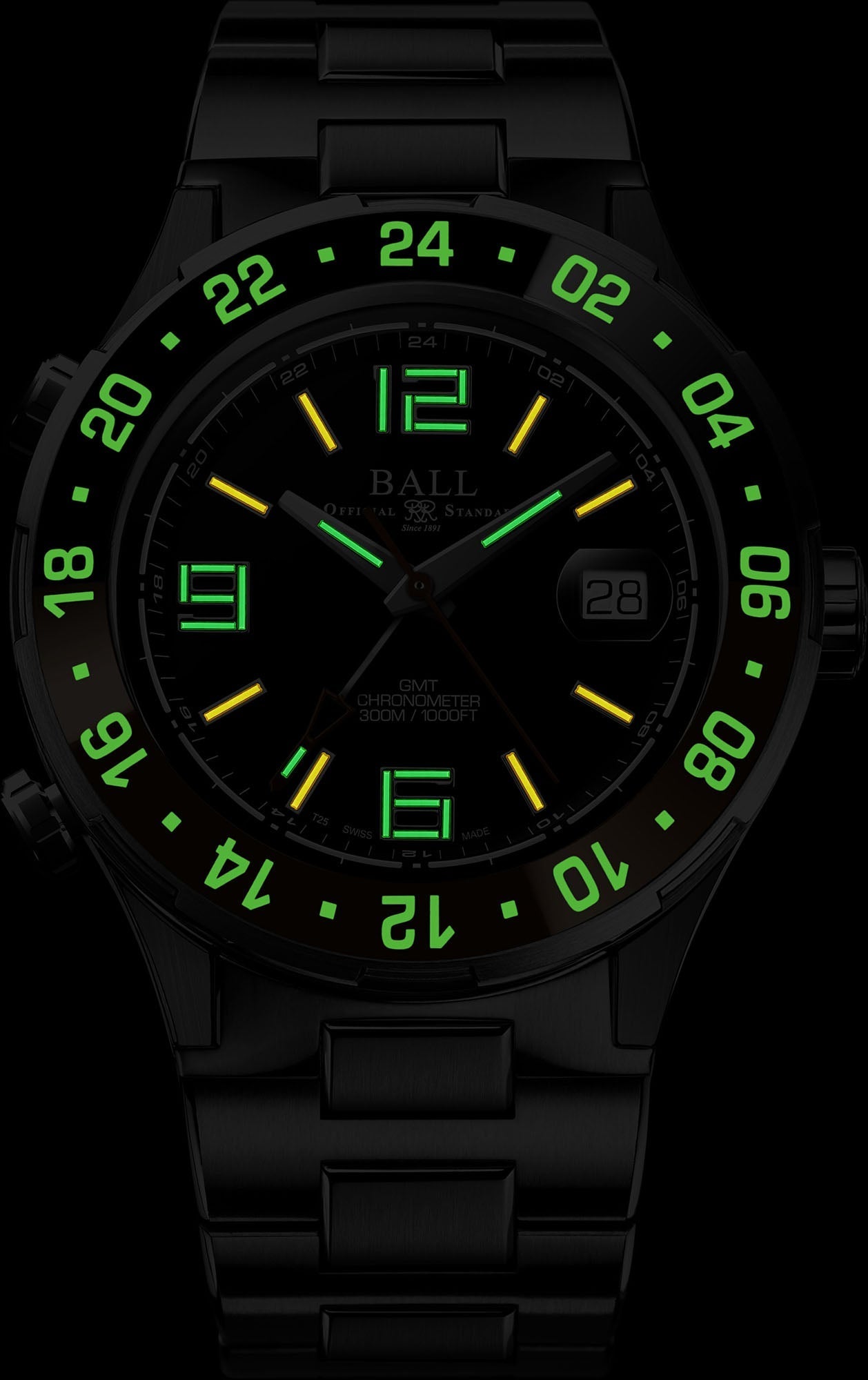 Ball Watch Company Roadmaster Pilot GMT Limited Edition Watch DG3038A-S5CJ-BK Image 2