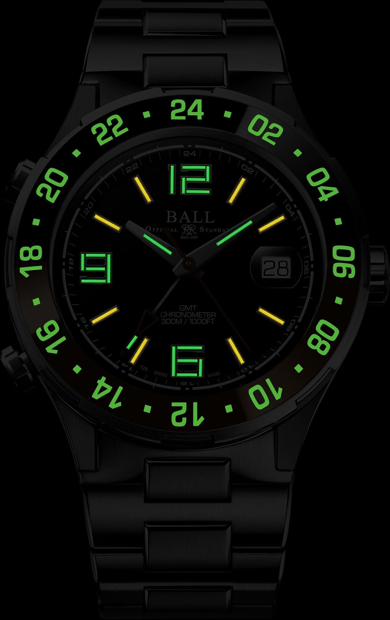 Ball Watch Company Roadmaster Pilot GMT Limited Edition Watch DG3038A-S5CJ-BK Image 2