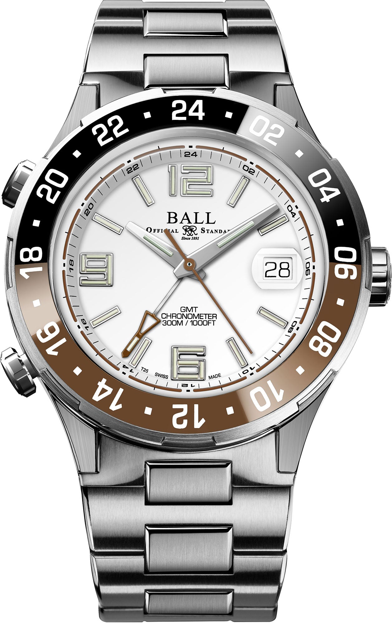 Ball Watch Company Roadmaster Pilot GMT Limited Edition Watch DG3038A-S5CJ-WH Image 1