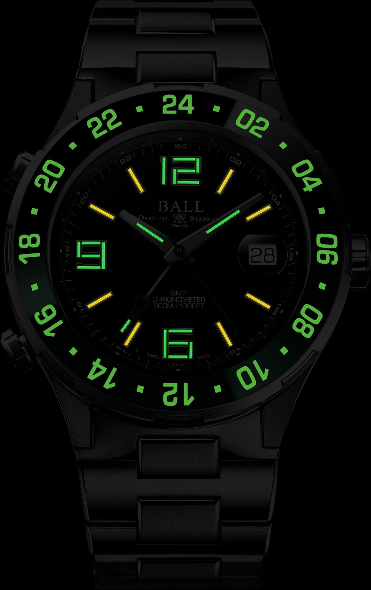 Ball Watch Company Roadmaster Pilot GMT Pilot GMT Limited Edition Watch DG3038A-S3C-BK Image 2