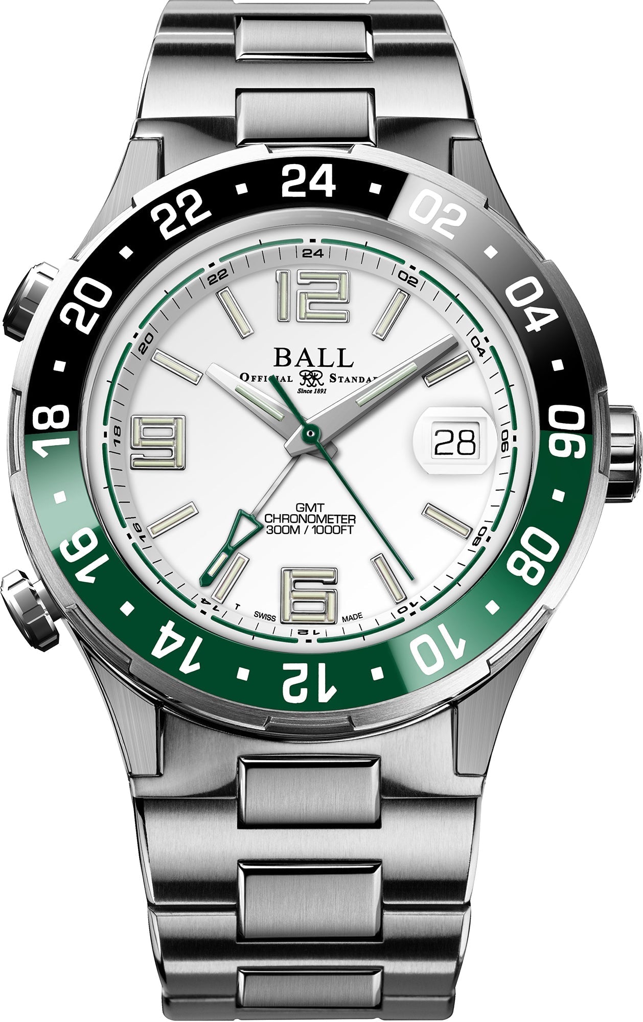 Ball Watch Company Roadmaster Pilot GMT Pilot GMT Limited Edition Watch DG3038A-S3C-WH Image 1