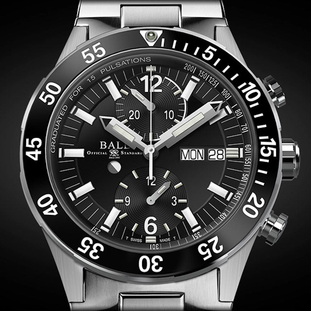 Ball Watch Company Roadmaster Rescue Chronograph Watch DC3030C-S-BK Image 6