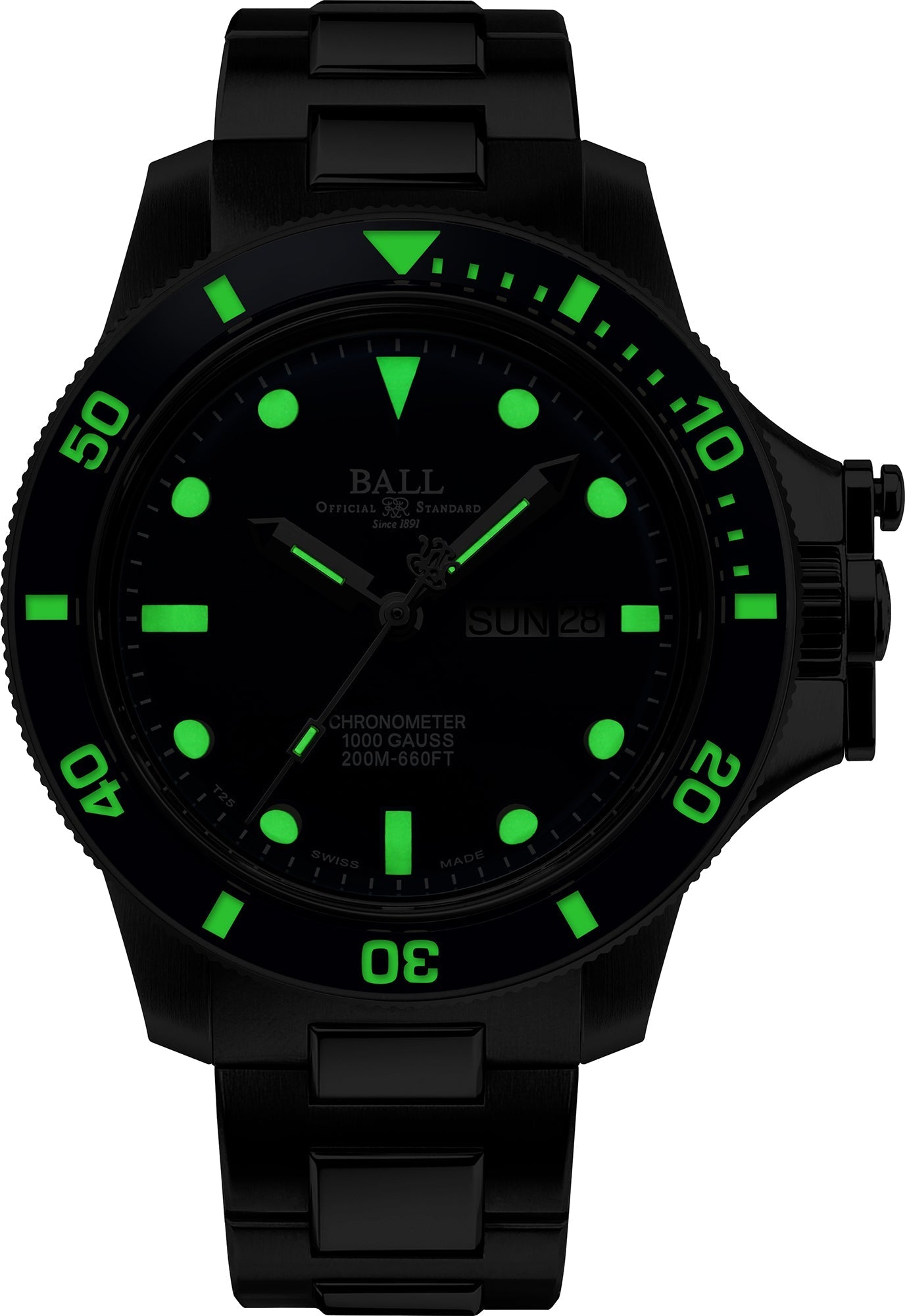 Ball Watch Company Watch Engineer Hydrocarbon Original Watch DM2218B-S1CJ-BE Image 2