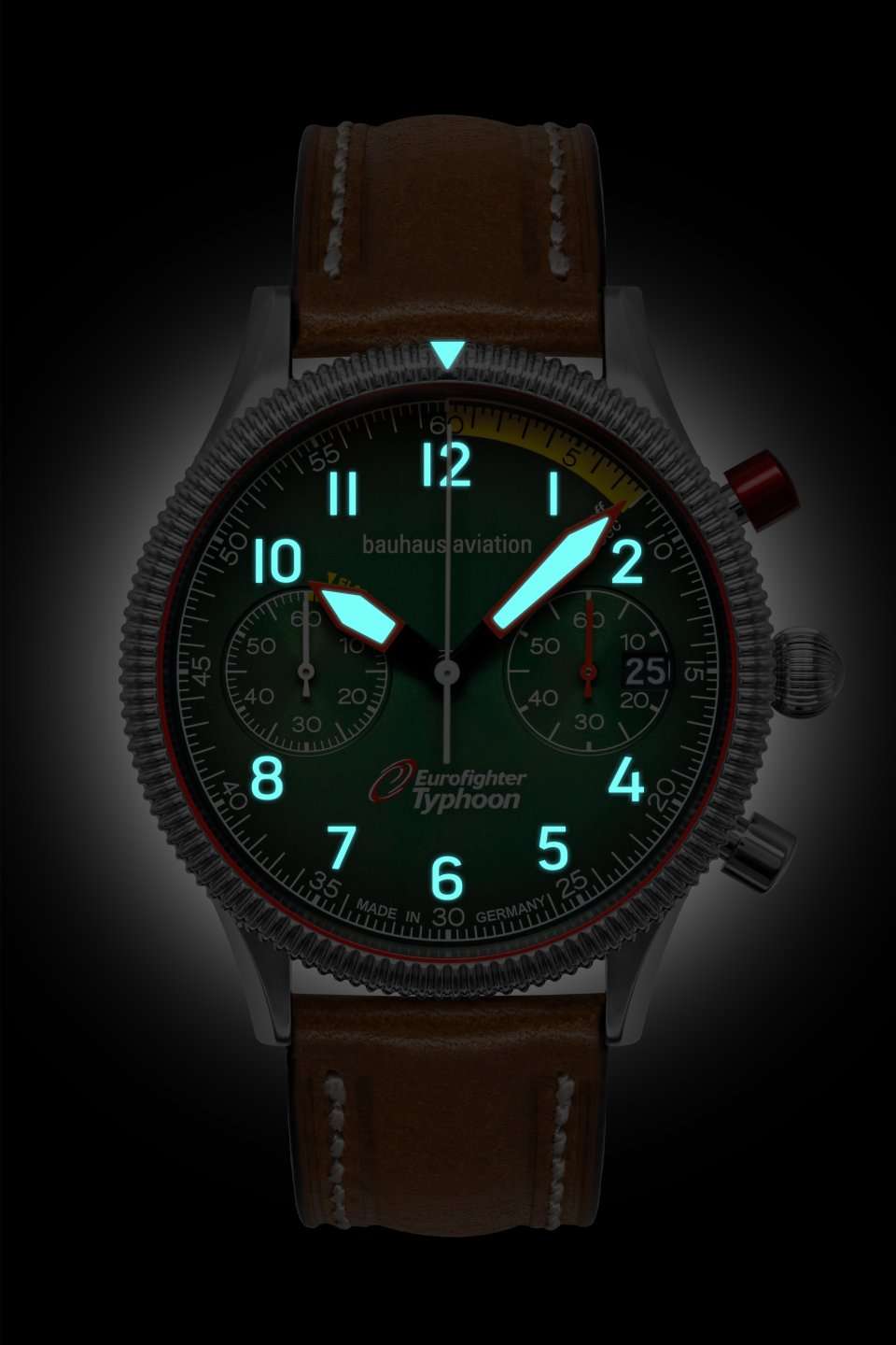 Bauhaus Aviation Eurofighter Quartz Chronograph Watch 25764 Image 2