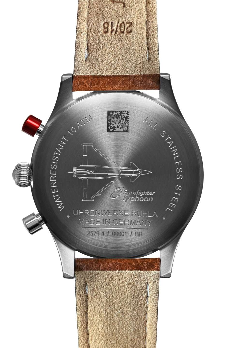 Bauhaus Aviation Eurofighter Quartz Chronograph Watch 25764 Image 3