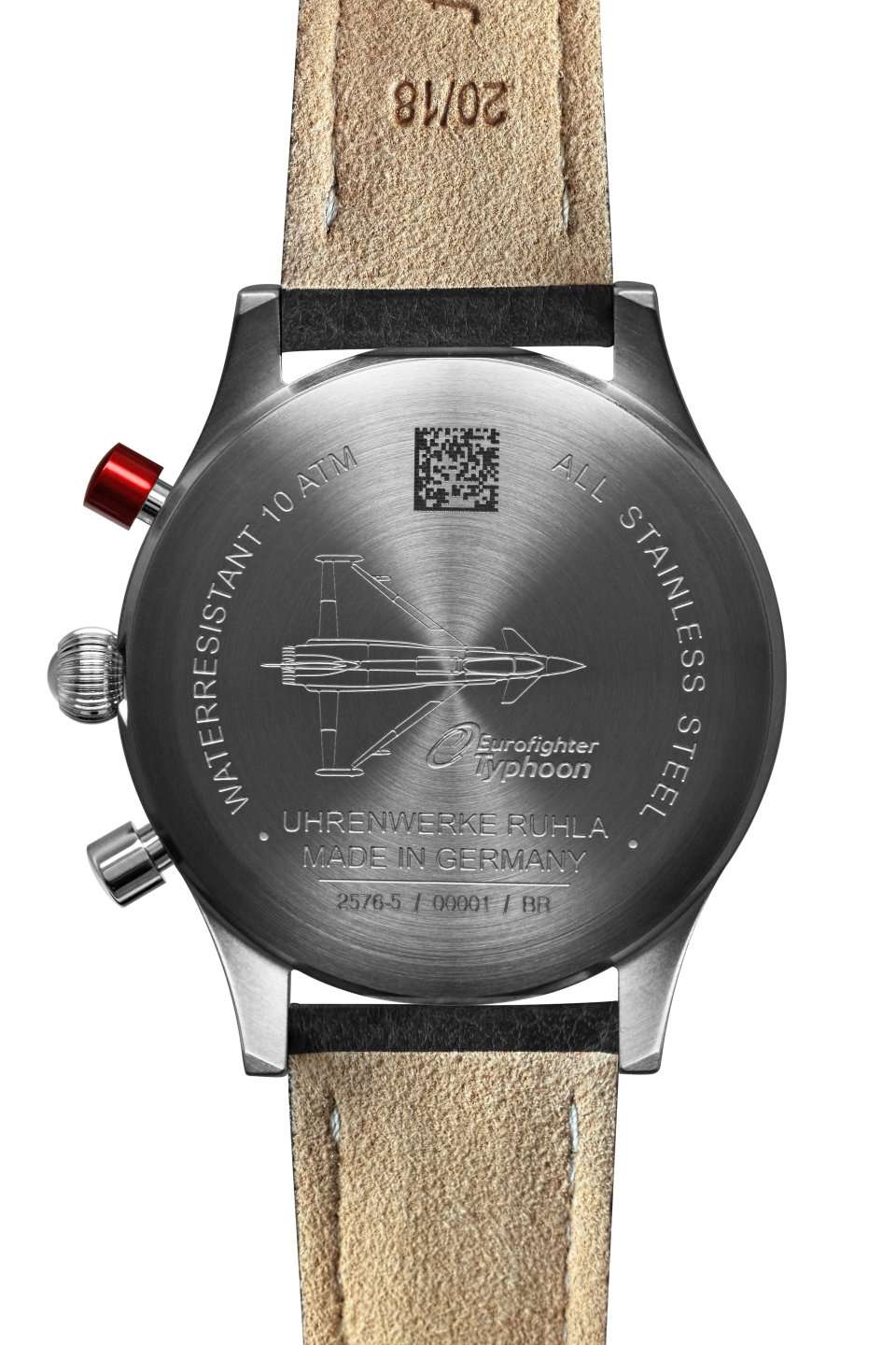 Bauhaus Aviation Eurofighter Quartz Chronograph Watch 25765 Image 2