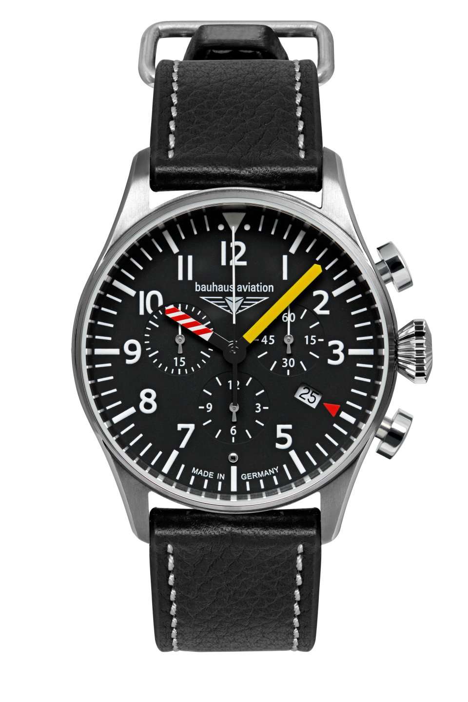 Bauhaus Aviation Flight Control Quartz Chronnograph Watch 27885 Image 1
