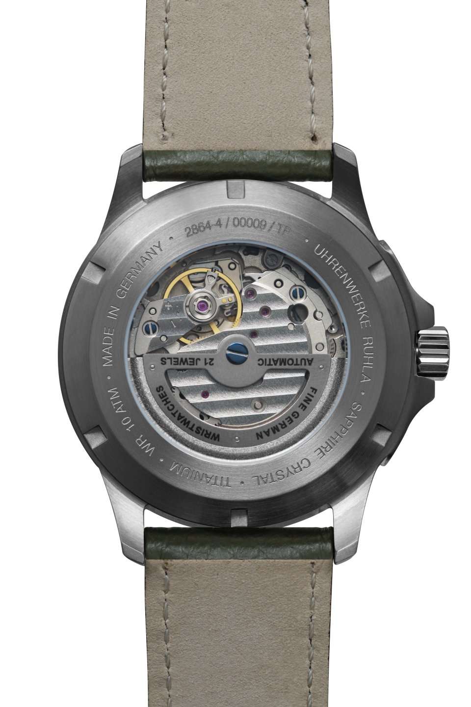 Bauhaus Aviation Power Reserve Titanium Watch 28644 Image 2
