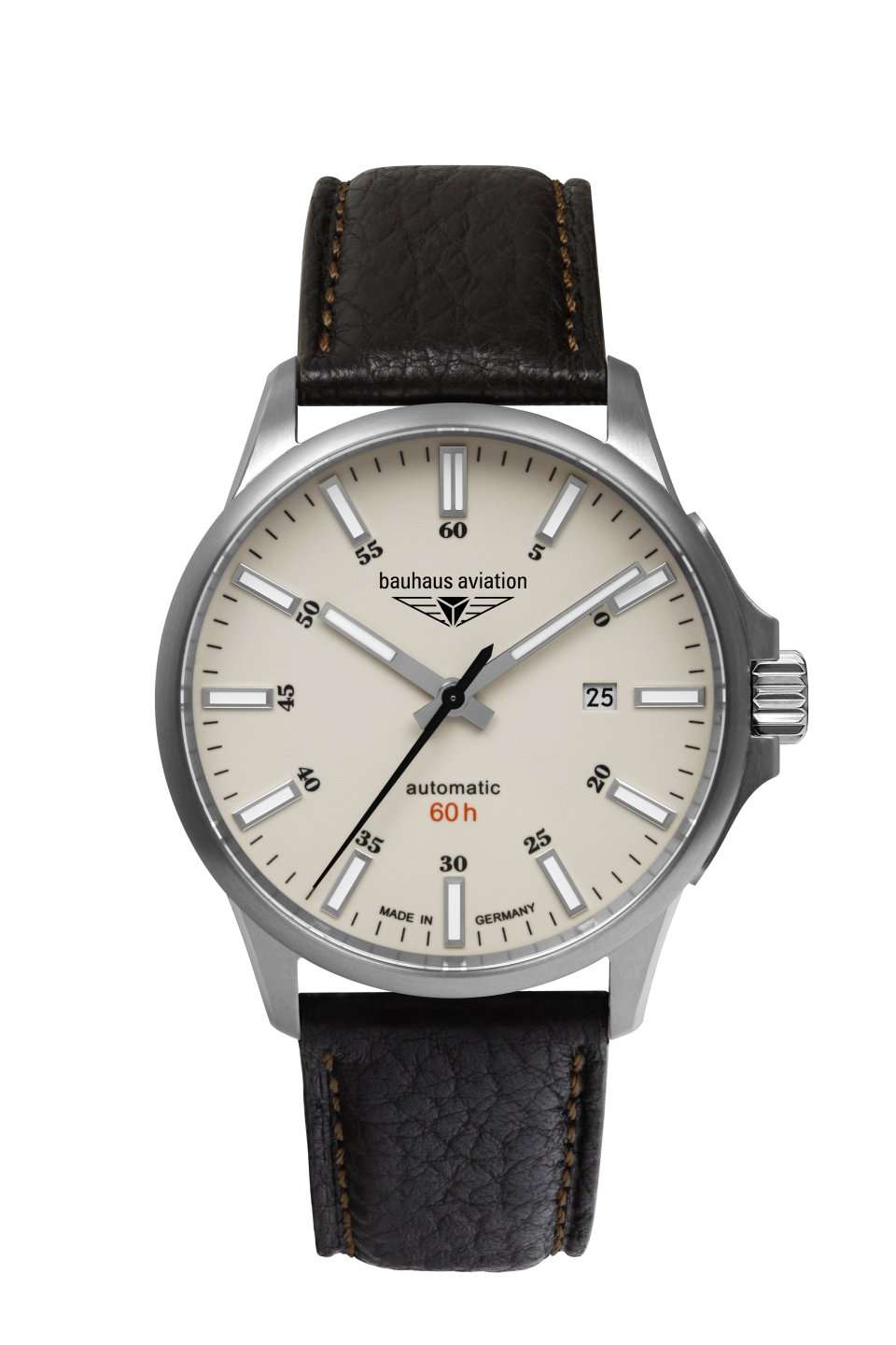 Bauhaus Aviation Power Reserve Titanium Watch 28645 Image 1