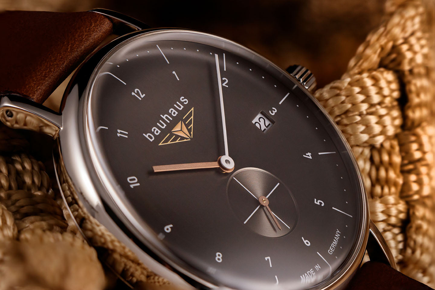 Bauhaus Classic Small Seconds Watch 21322 Image 4