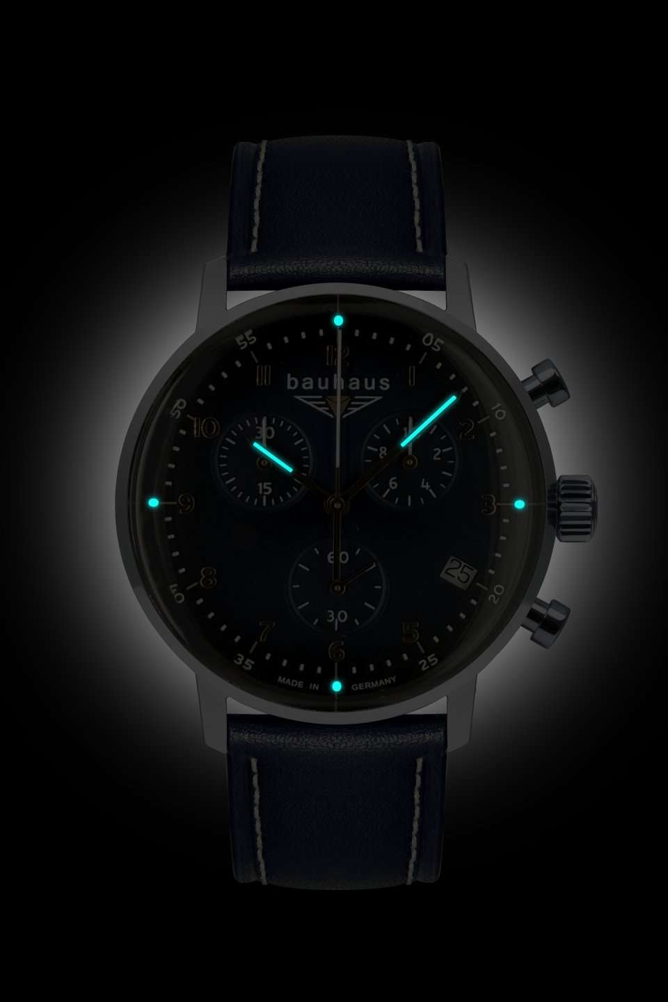 Bauhaus Dessau Quartz Chronograph Watch 20963 Image 2