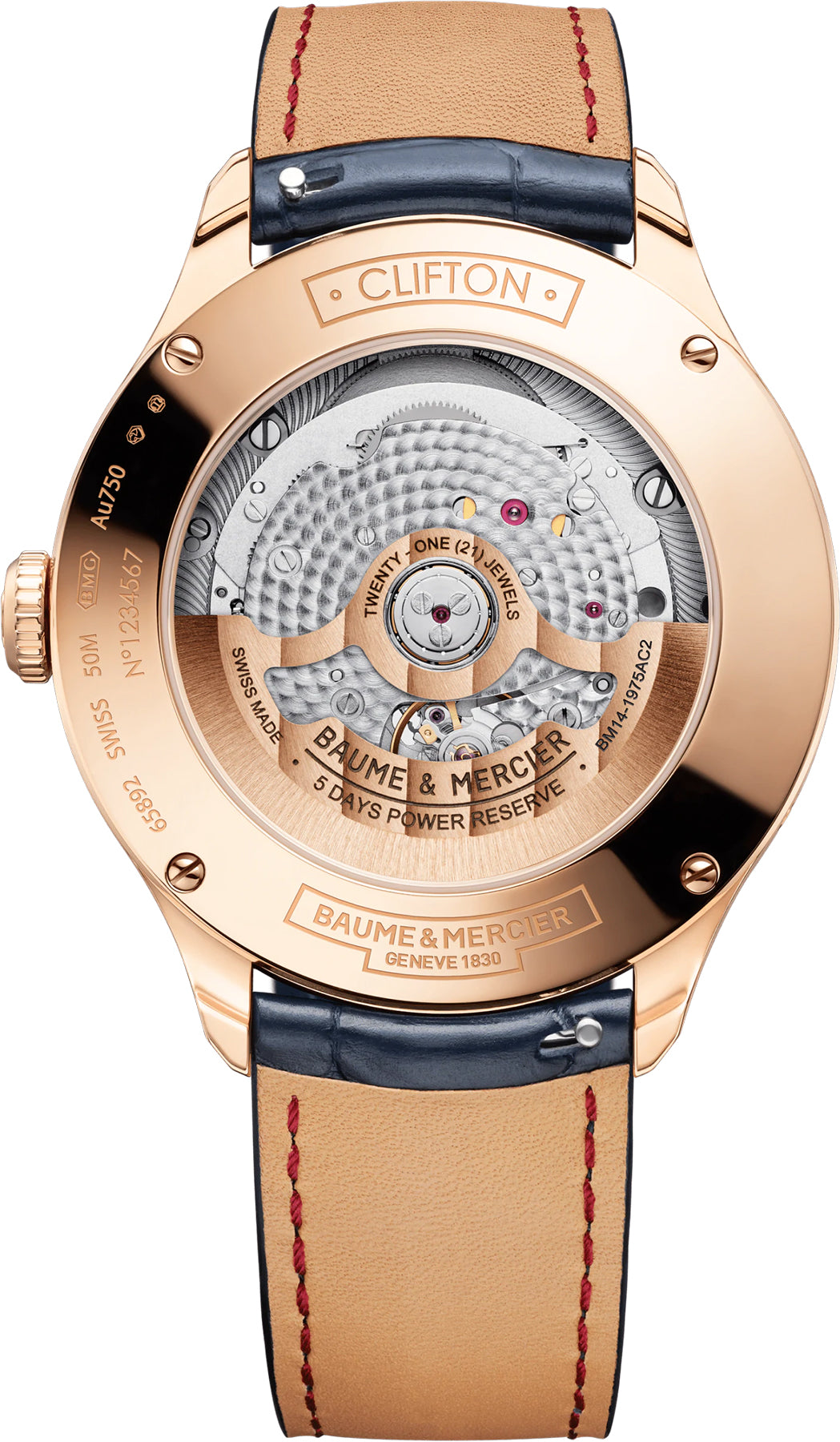 Baume et Mercier Clifton Baumatic Mens Watch 10547 Image 2