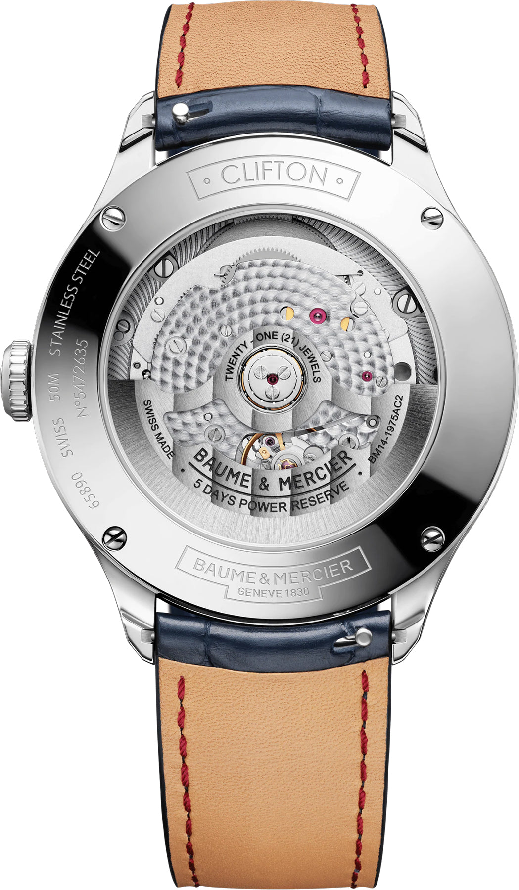 Baume et Mercier Clifton Baumatic Mens Watch 10548 Image 2