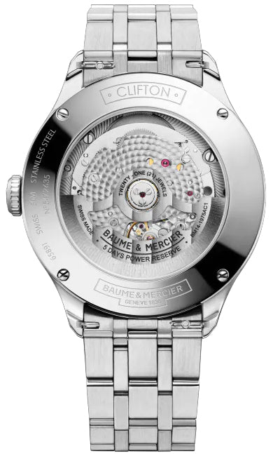 Baume et Mercier Clifton Baumatic Mens Watch 10552 Image 2