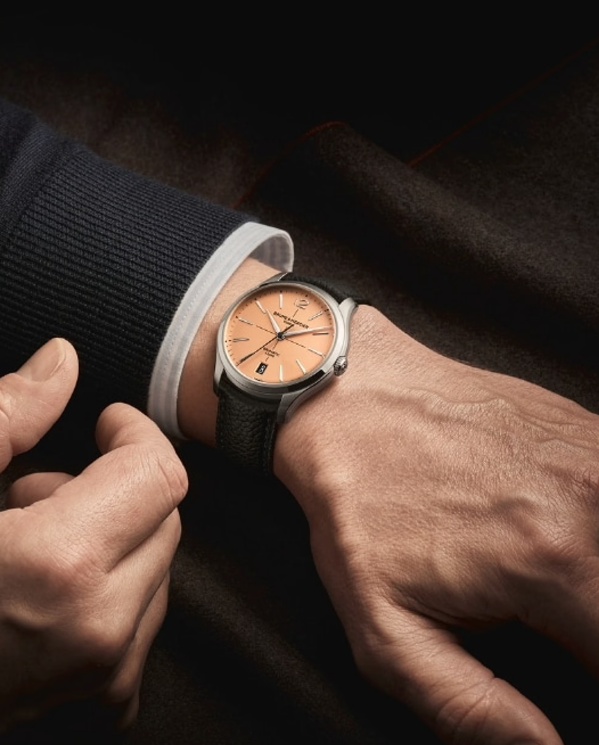 Baume et Mercier Clifton Baumatic Salmon Limited Edition Watch BMR-460 Image 5