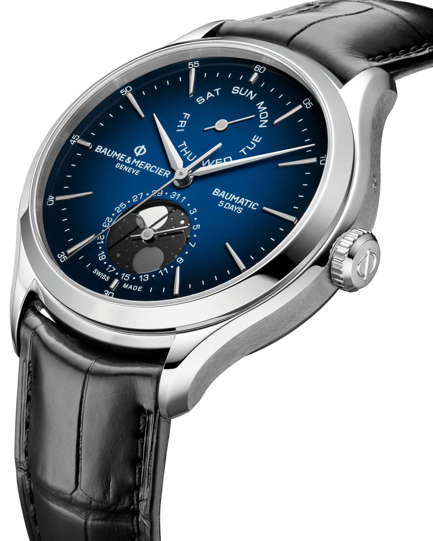 Baume et Mercier Clifton Baumatic Watch 10593 Image 3