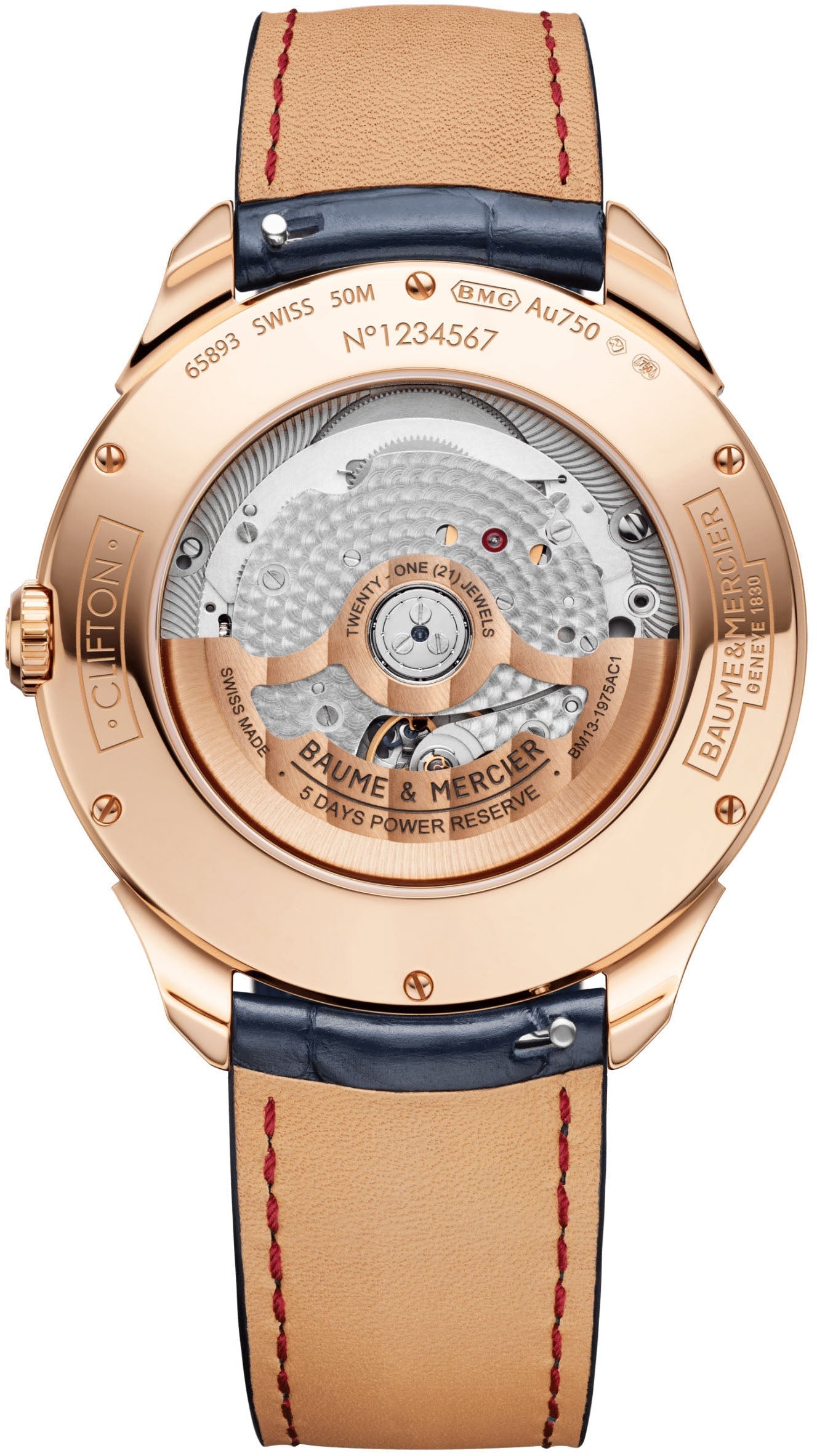 Baume et Mercier Clifton Baumatic Watch 10656 Image 2