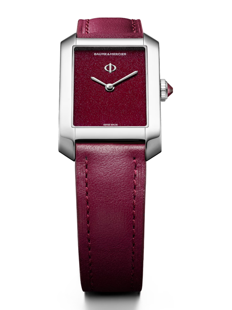baume-et-mercier-hampton-red-quartz-watch-m0a10673