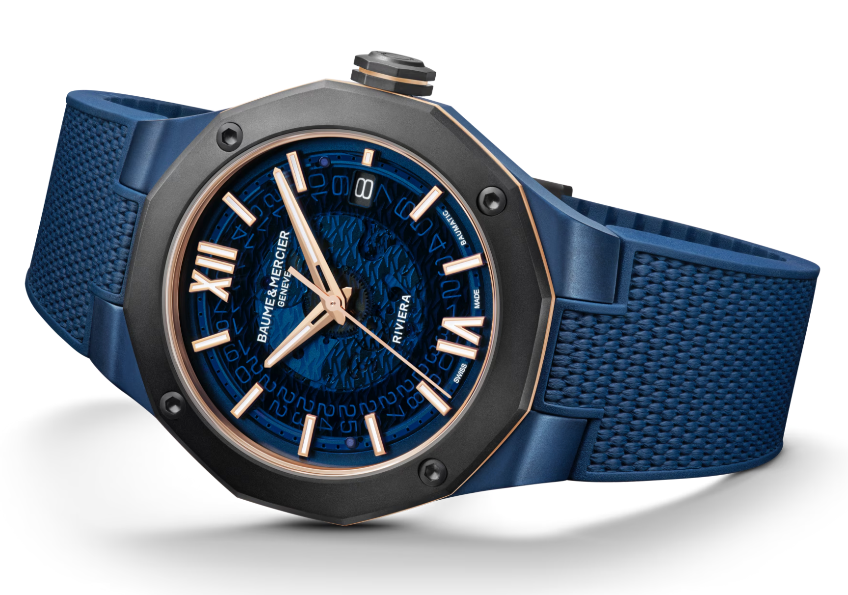 Baume et Mercier Riviera Automatic Titanium Watch 10769 Image 4
