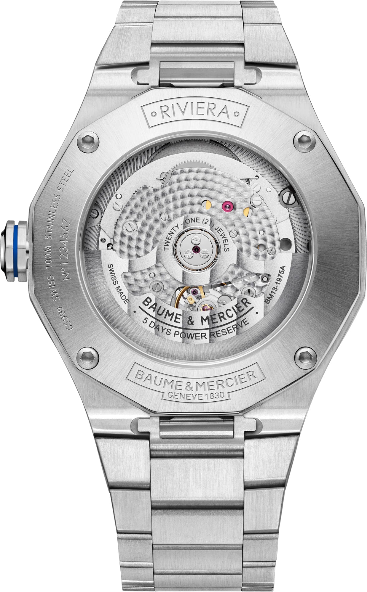 Baume et Mercier Riviera Baumatic Mens Watch BMR-342 Image 2
